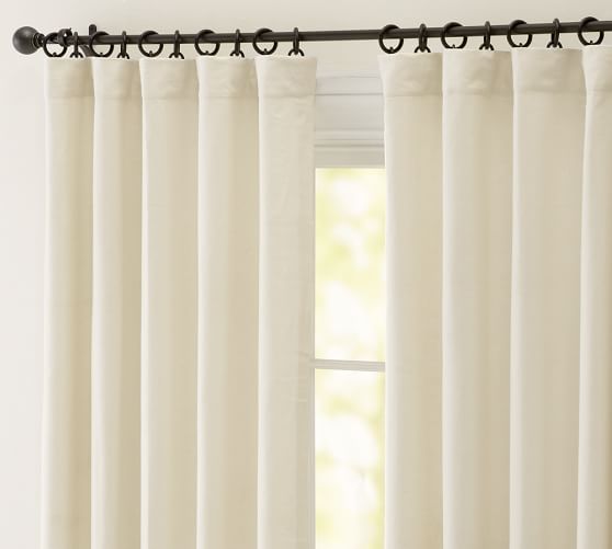 Peyton Linen Cotton Curtain Pottery Barn