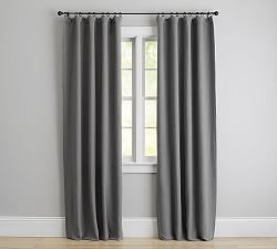 Lined Drapes Pottery Barn