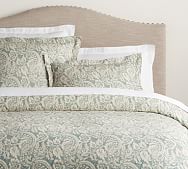 Alessandra Floral Reversible Duvet Cover Pottery Barn
