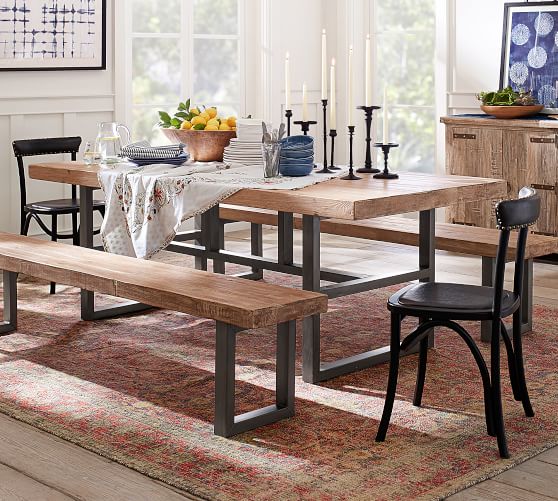 Griffin Reclaimed Wood Dining Table Pottery Barn