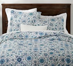 Lightweight Cotton Duvet Cover Pottery Barn