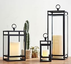 Lanterns Outdoor Decorative Candle Lanterns Pottery Barn