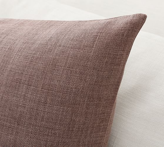 Belgian Linen Pillow Cover, 24", Acorn Pottery Barn