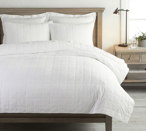 Gray Bedding Pottery Barn