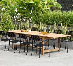 Montego Rectangular Dining Table Pottery Barn