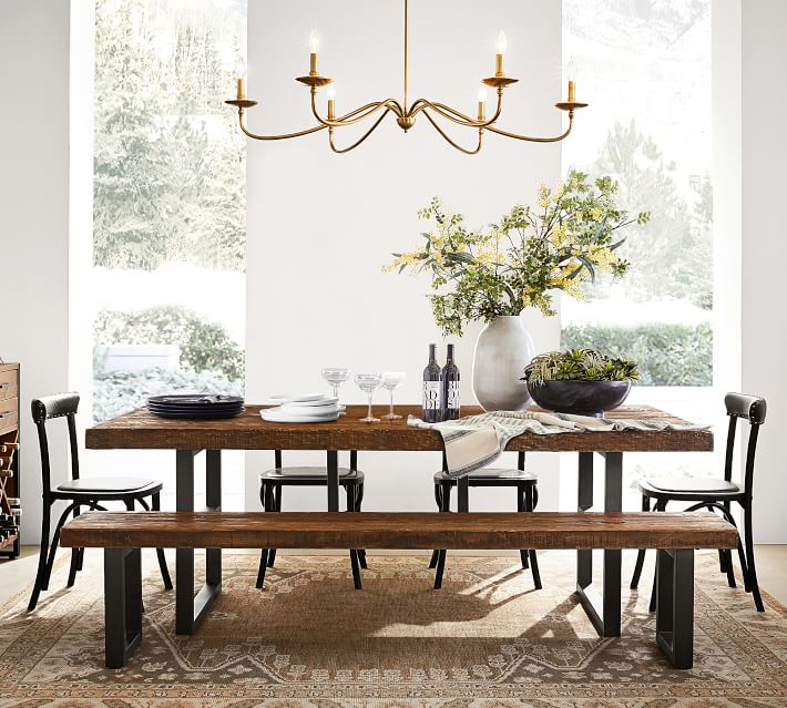 Griffin Reclaimed Wood Dining Table Pottery Barn Griffin Reclaimed Wood Dining Table