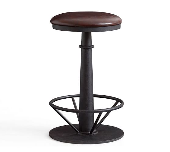 Bristol Swivel Bar Stool Pottery Barn