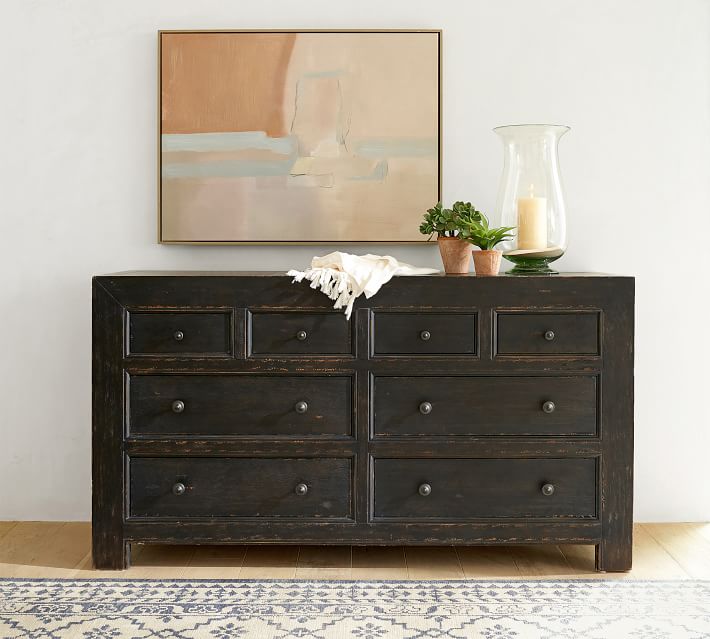Dawson 8Drawer Extra Wide Dresser Pottery Barn