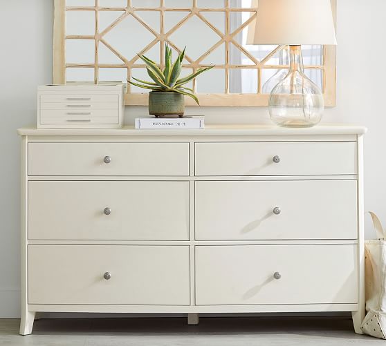 Chloe 6 Drawer Extra Wide Dresser Pottery Barn