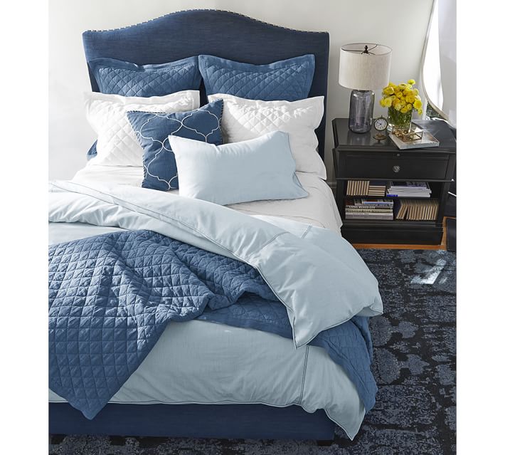 Chambray Duvet Cover & Shams Pottery Barn