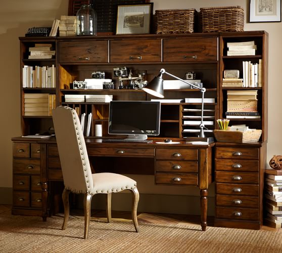Printer S 96 Office Suite Tuscan Chestnut Pottery Barn Printer S 96 Office Suite Tuscan