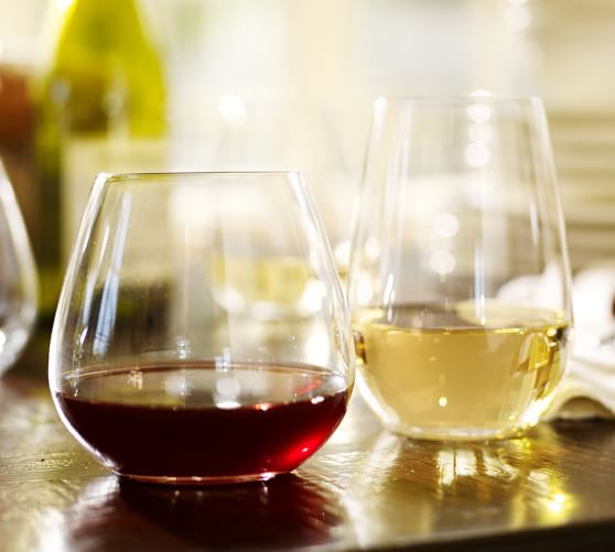 Schott Zwiesel Classico Stemless Wine Glasses Pottery Barn