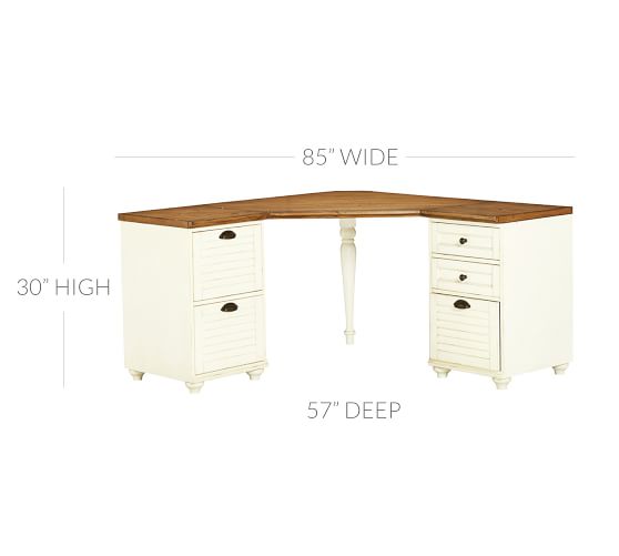 Whitney Corner Desk Pottery Barn