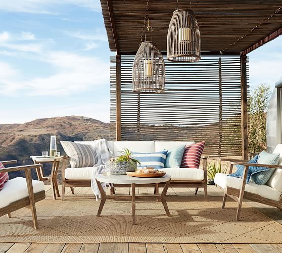 Raylan Outdoor Sofa Pottery Barn Raylan Outdoor Sofa Pottery Barn
