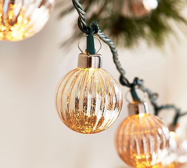Silver Mercury Gl String Lights Pottery Barn Silver Mercury Gl String Lights