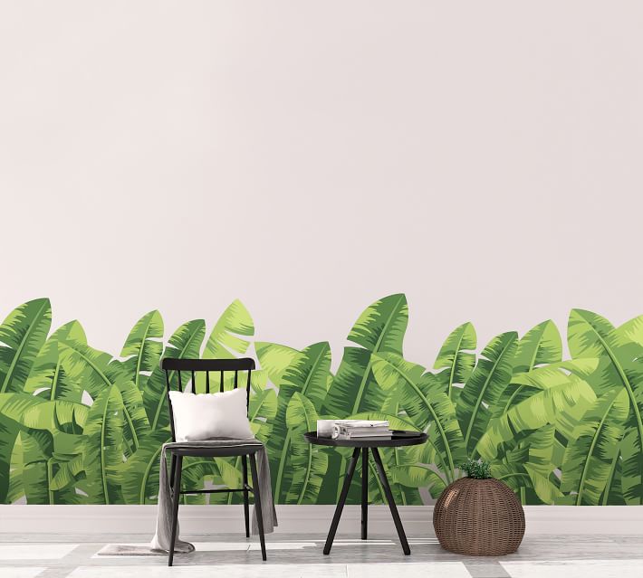 Banana Leaves Wall Decal Pottery Barn