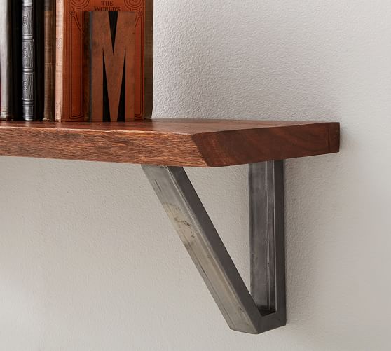 Live Edge Shelf Pottery Barn Live Edge Shelf Pottery Barn