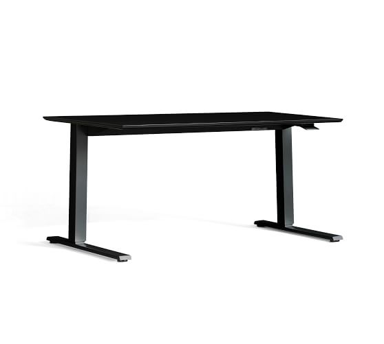 Humanscale Float Sit Stand Desk Black Base Office Desk