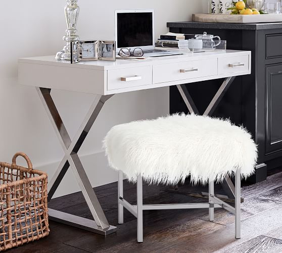 Ava Desk With Drawers Office Pottery Barn Ava Desk With Drawers Office