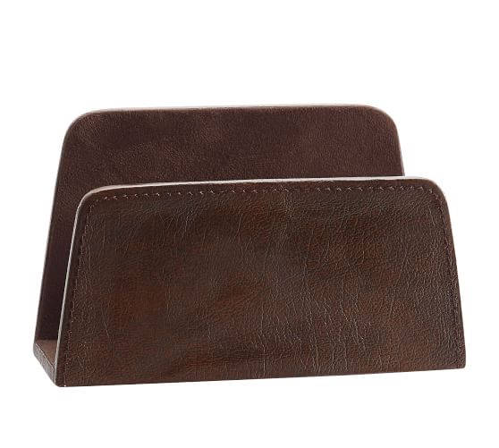 Klein Leather Desk Accessories Office Accessories Pottery Barn