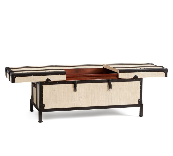 Ludlow Trunk Coffee Table Pottery Barn