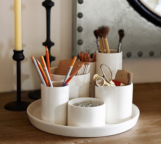 Ceramic All In One Organizer Pottery Barn