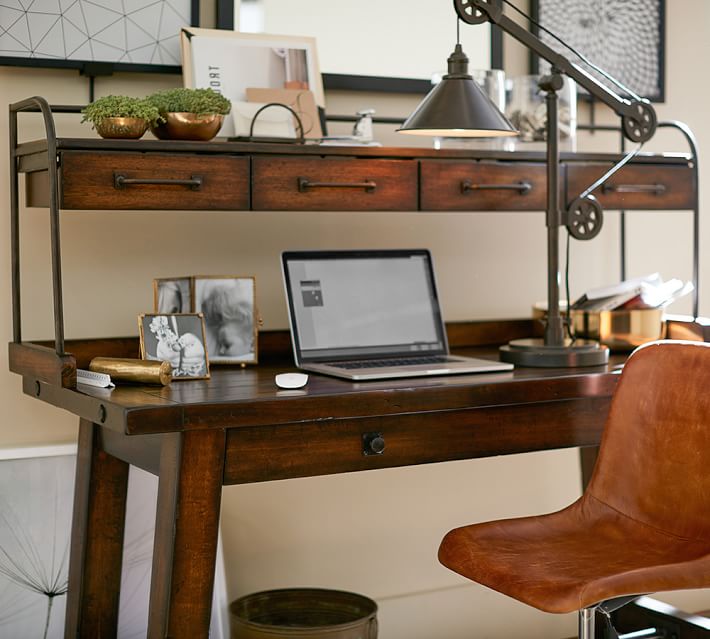 Benchwright Desk Filing Pottery Barn