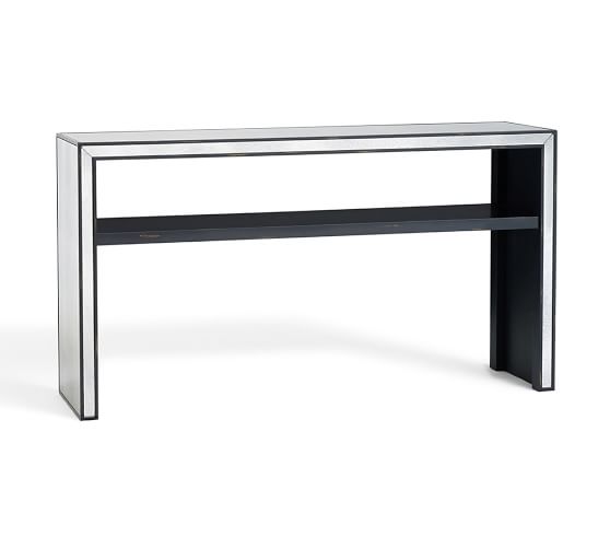 Marnie Mirrored Console Table Pottery Barn