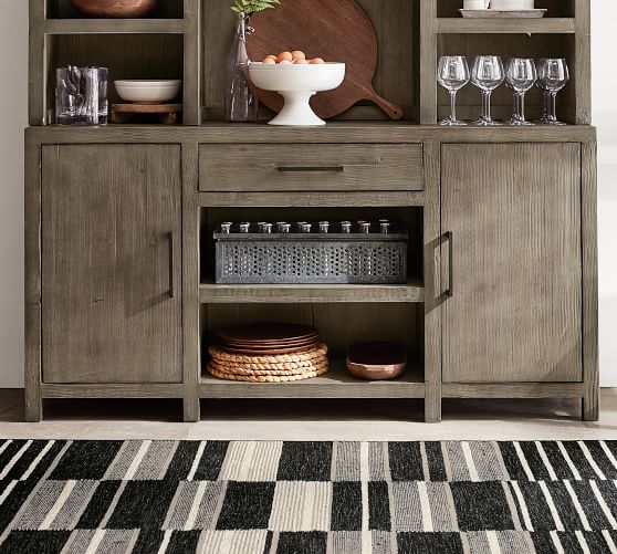 Landon Reclaimed Wood Buffet Table Pottery Barn