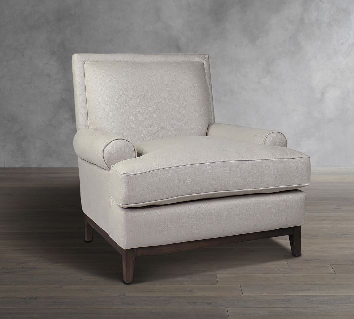 Kendal Upholstered Chair Pottery Barn