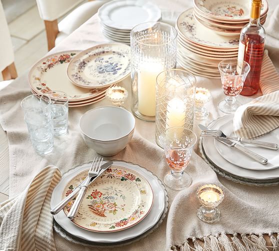 Charlotte 16 Piece Dinnerware Set Pottery Barn Charlotte 16 Piece Dinnerware Set