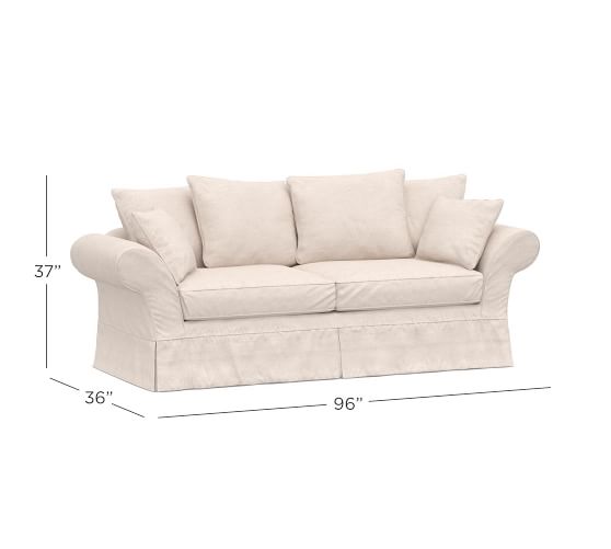 Charleston Slipcovered Sofa Pottery Barn