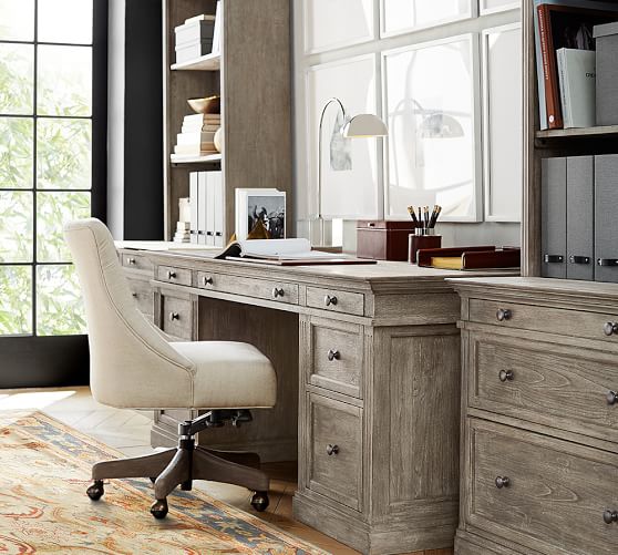 Livingston Executive Desk Pottery Barn Livingston Executive Desk Pottery Barn