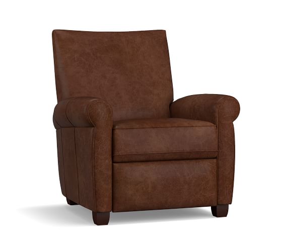 Grayson Leather Recliner Pottery Barn