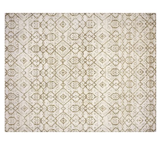Axel Printed Indoor Outdoor Rug Neutral Pottery Barn Axel Printed Indoor Outdoor Rug