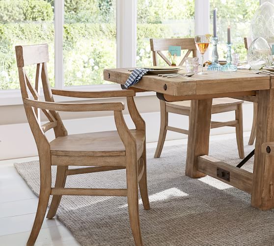 Aaron Dining Armchairs Pottery Barn