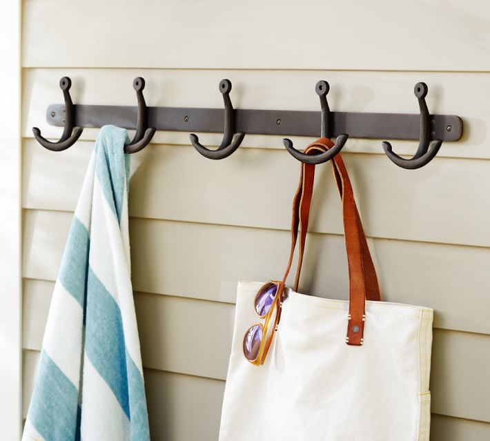 Anchor Row Of Hooks Pottery Barn Anchor Row Of Hooks Pottery Barn