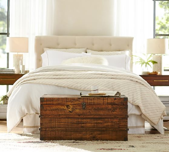 Mendell Reclaimed Wood Trunk Pottery Barn