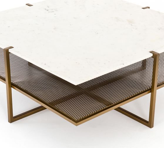 Hyla Marble Coffee Table Pottery Barn Hyla Marble Coffee Table Pottery Barn