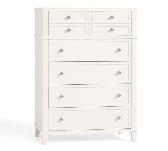 Clara 6 Drawer Tall Dresser Pottery Barn