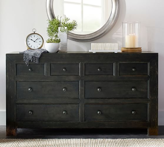 Dawson 8 Drawer Extra Wide Dresser Pottery Barn