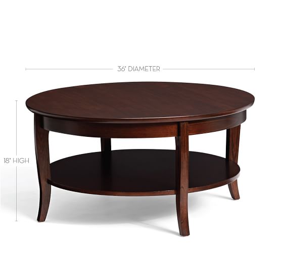 Chloe Round Coffee Table Pottery Barn Chloe Round Coffee Table Pottery Barn