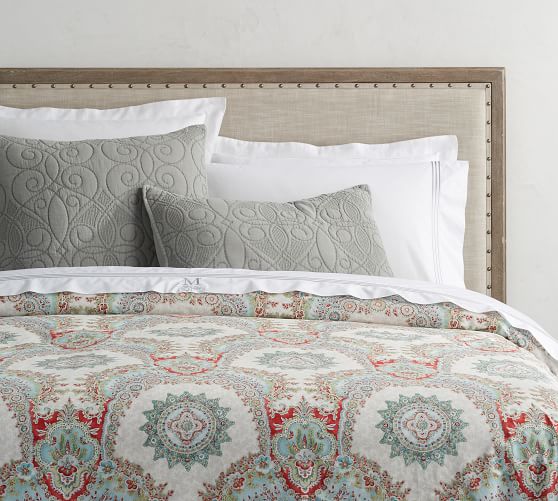 Alexandra Medallion Duvet Cover Shams Pottery Barn