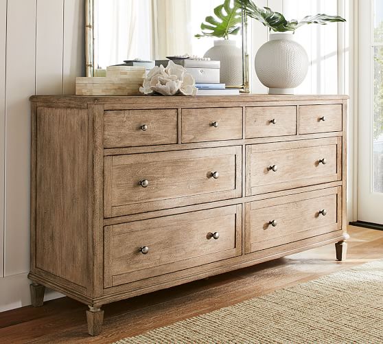 Sausalito 8 Drawer Extra Wide Dresser Pottery Barn