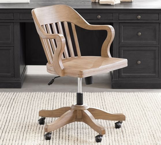 Oliver Swivel Desk Chair Pottery Barn Oliver Swivel Desk Chair Pottery Barn