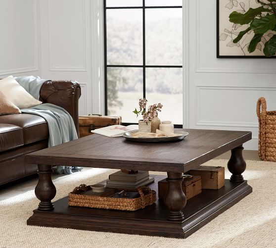 Lorraine Grand Coffee Table Pottery Barn