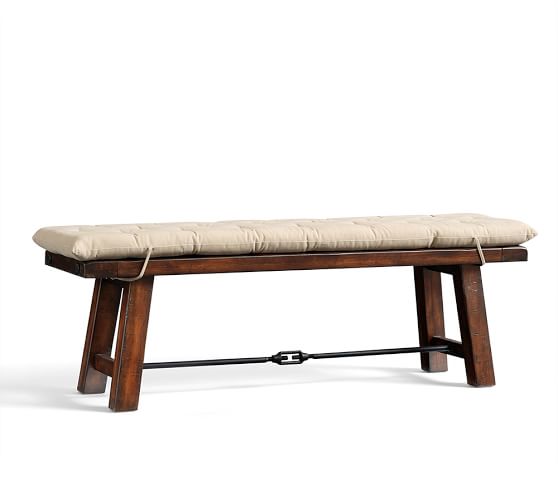 Benchwright Bench Cushion Pottery Barn