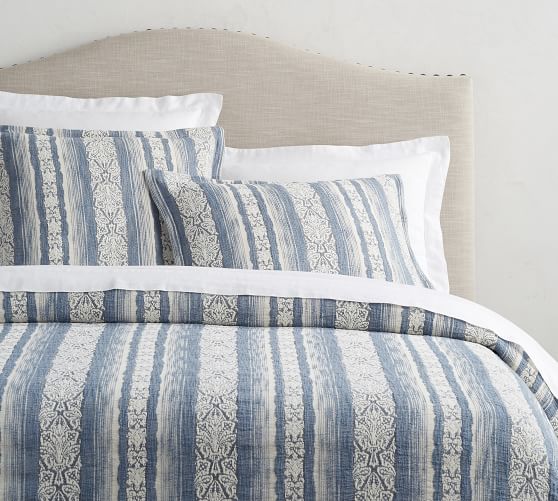 Montauk Jacquard Coverlet Shams Pottery Barn