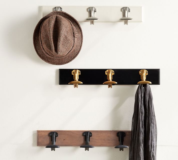 Declan Row of Hooks, 3 Pottery Barn