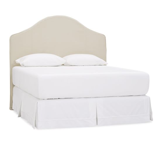 Riley Slipcovered Headboard Pottery Barn